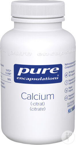 Pure Encapsulations Calcium Citrate 90 Capsules