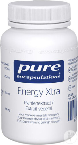Pure Encapsulations Energy Xtra 60 Capsules
