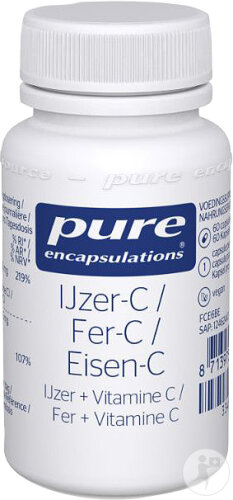 Pure Encapsulations Fer-C 60 Capsules