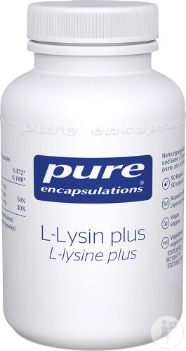 Pure Encapsulations L-Lysine Plus 90 Capsules