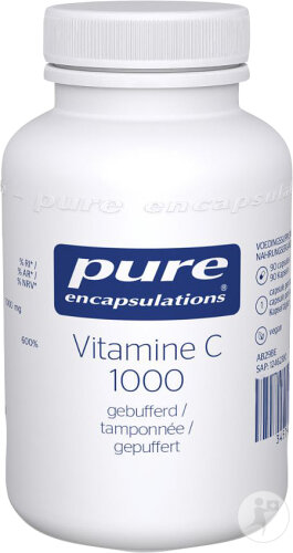 Pure Encapsulations Vitamine C 1000 Tamponnée 90 Capsules