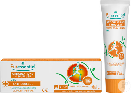 Puressentiel Articulations & Muscles Gel Anti-Douleur 60ml
