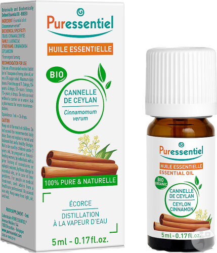 Puressentiel Cannelle De Ceylan Bio Huile Essentielle 5ml