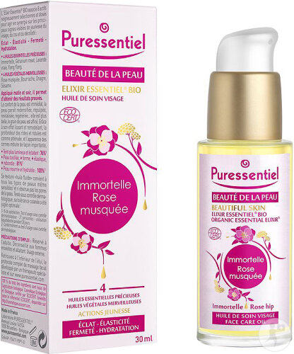 Puressentiel Beauté De La Peau Élixir Essentiel Bio Huile De Soin Visage 30ml