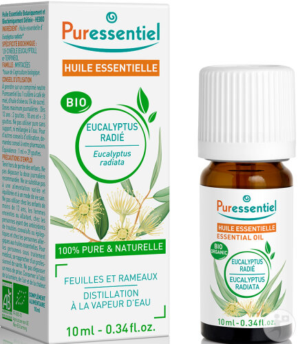 Puressentiel Eucalyptus Radié Bio Huile Essentielle 10ml