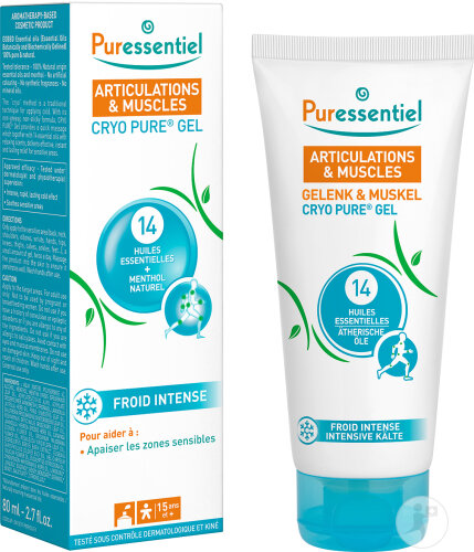 Puressentiel Articulations Et Muscles Cryo Pure Gel Tube 80ml