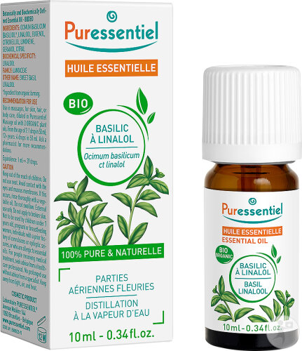 Puressentiel Huile Essentielle Basilic À Linalol Bio 10ml