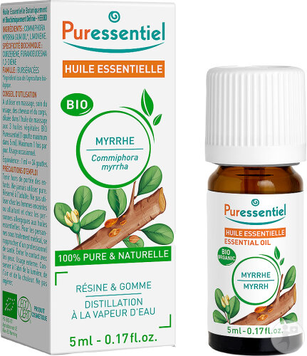 Puressentiel Huile Essentielle Myrrhe Bio Flacon 5ml