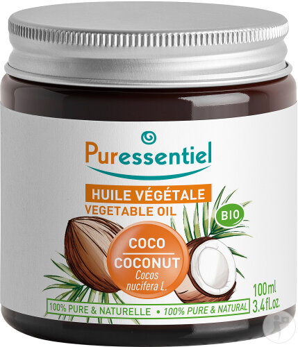 Puressentiel Huile Végétale Coco Bio Pot 100ml
