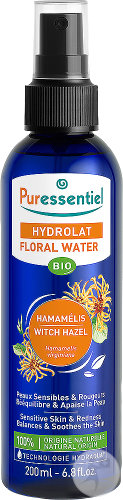 Puressentiel Hydrolat D'Hamamélis Bio Peaux Sensibles Et Rougeurs Spray 200ml