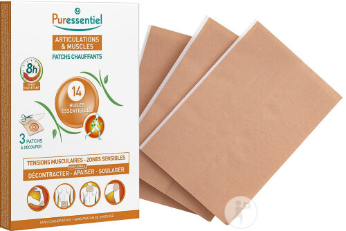 Puressentiel Articulations & Muscles Patchs Chauffants 3 Patchs