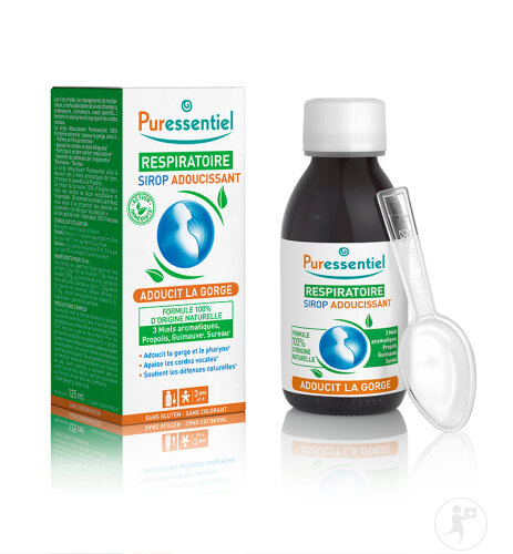Puressentiel Respiratoire Sirop Adoucissant Flacon 125ml-2