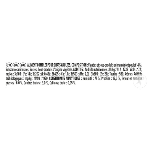 Pro Plan Pâtée Pour Chat Adulte Terrine Au Poulet 85g-4