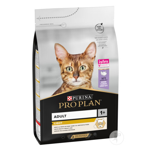Pro Plan Light Pour Une Perte De Poids Saine Croquettes Pour Chat Adulte Dinde 3kg-2