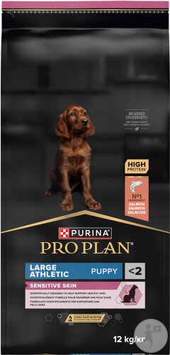 Purina Pro Plan Puppy Large Athletic Sensitive Skin Saumon 12 kg