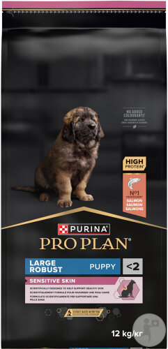 Purina Pro Plan Puppy Large Robust Sensitive Skin Saumon 12 kg