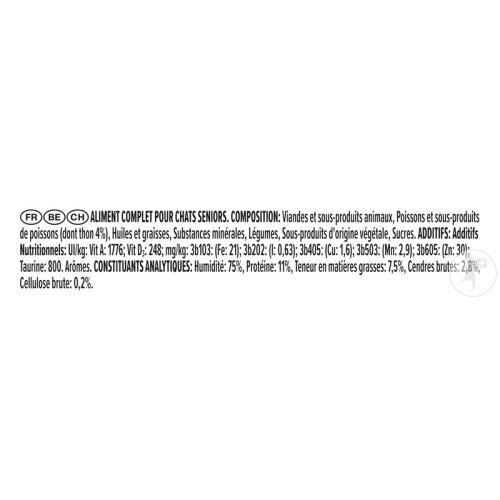 Pro Plan Longevis Santé Cognitive Pâtée Pour Chat Senior 7 Ans Et Plus Mousse Au Thon 85g-4