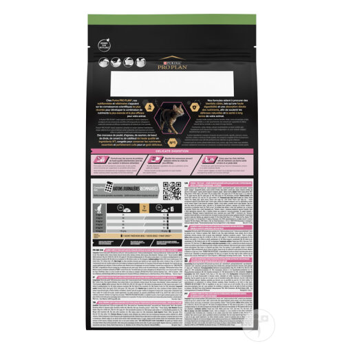 Pro Plan Sensitive Digestion Croquettes Pour Chat Adulte Sterilisé Poulet 1,5kg-3
