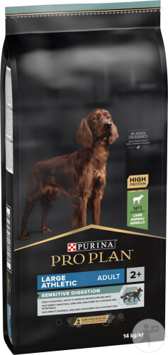 Pro Plan Sensitive Digestion Santé Digestive Croquettes Pour Chien Adulte Large Sportif Agneau 14kg