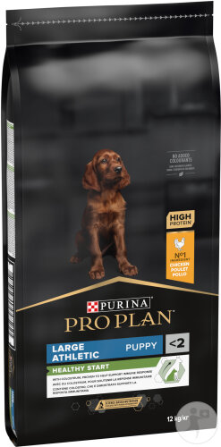 Pro Plan Healthy Start Pour Renforcer L'Immunité Croquettes Pour Chiot Large Sportif Poulet 12kg