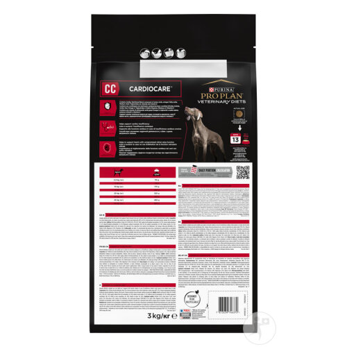 Pro Plan Veterinary Diets CC Cardiocare Croquettes Pour Chien 3kg-3