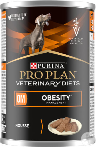 Pro Plan Veterinary Diets OM Obesity Pâtée Pour Chien 400g