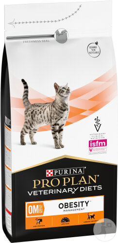 Pro Plan Veterinary Diets OM Obesity Management Croquettes Pour Chat 1,5kg