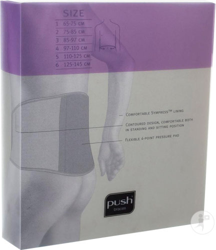 Push Braces Care Support Lombaire Taille 6 Pièce 1