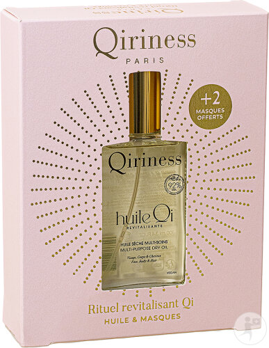 Qiriness Coffret Rituel Corps Revitalisant 3 Produits