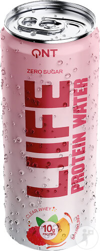 QNT Liife Protein Water Raspberry Peach 330ml