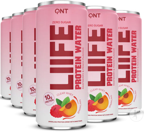 QNT Liife Protein Water Raspberry Peach 12x330ml