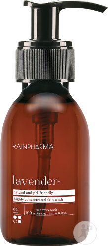 RainPharma Skin Wash Lavender Concentré Pour 2,5 Mois Flacon Pompe 100ml