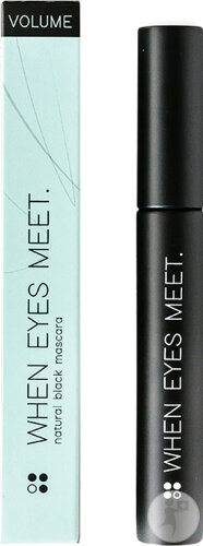 RainPharma When Eyes Meet Black Mascara Volume Mascara Naturel Sans Silicones 9ml