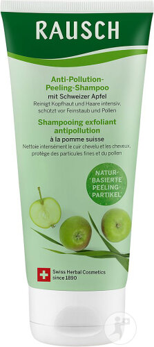 Rausch Shampoo Exfoliant Antipollution Pomme Suisse Flacon 100ml
