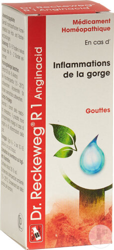 Reckeweg R1 Anginacid Gouttes Flacon 50ml