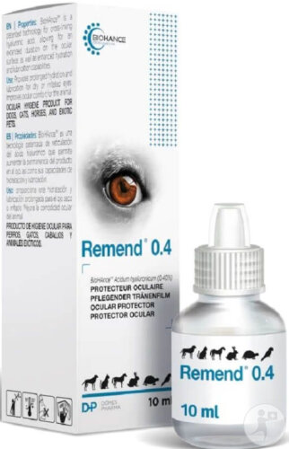 Remend 0,4 Collyre Pour Chat Et Chien Flacon 10ml