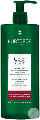 René Furterer Color Glow Shampoing Protecteur Couleur Cheveux Colorés Méchés 500ml