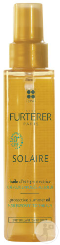 René Furterer Solaire Huile D'Été Protectrice KPF 50+ Cheveux Effet Wetlook Waterproof 100ml