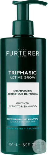 René Furterer Triphasic Activ Grow Shampoing Activateur De Pousse Flacon Pompe 500ml