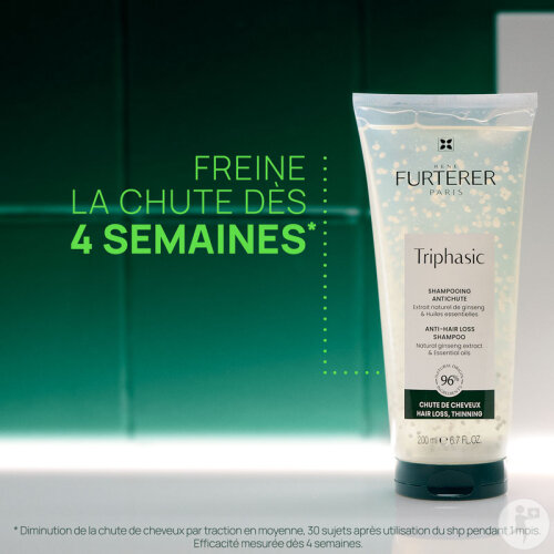 René Furterer Triphasic Shampoing Antichute Chute De Cheveux 200ml-4