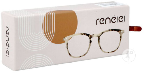 Renée Lunettes Re Z01 Vanilla Latte Tortoise Blue Light 1 Paire
