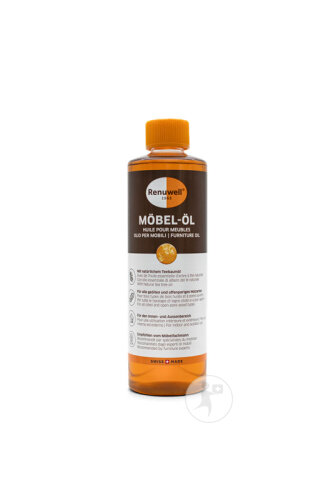Renuwell Huile Meuble Incolore Flacon 500ml-2