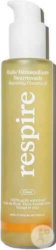 Respire Huile Démaquillante Bio Visage Et Yeux Flacon Pompe 150ml