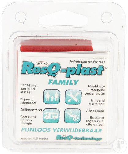 Resq-plast Family 4,5mx50mm Rouge 1 Pièce