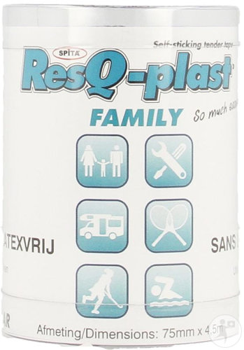 Resq-plast Family 4,5mx75mm Bleu 1 Pièce