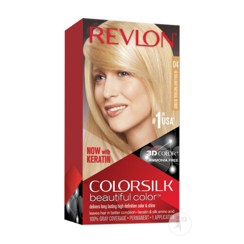 Revlon Colorsilk N°04 Ultra Light Natural Blonde 1 Kit-2