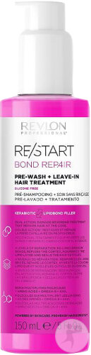 Revlon Professional Re/ Start Bond Repair Soin Capillaire 2en1 Pré-Shampoing Sans Rinçage 150ml