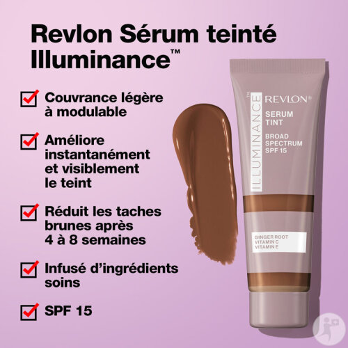 Revlon Sérum Teinté Illuminance IP15 213 Light Natural 28ml-4