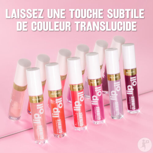 Revlon Super Lustrous Glimmer Lip Oil Glow Mama 003 3,8ml-7