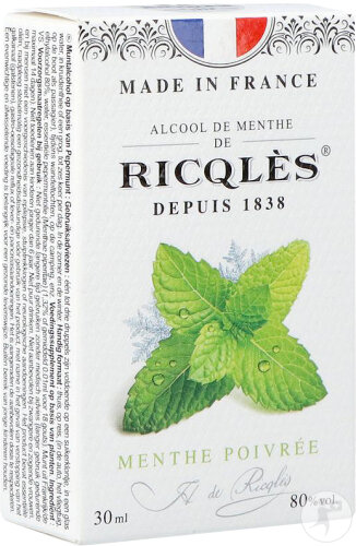 Ricqles Alcool De Menthe Flacon 30ml